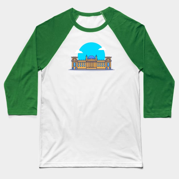 Reichstag Baseball T-Shirt by Catalyst Labs